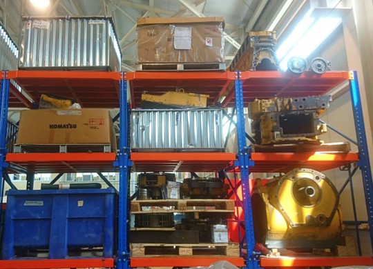 Высокие тяжеловесные стеллажи серии «SLIDE 1000»